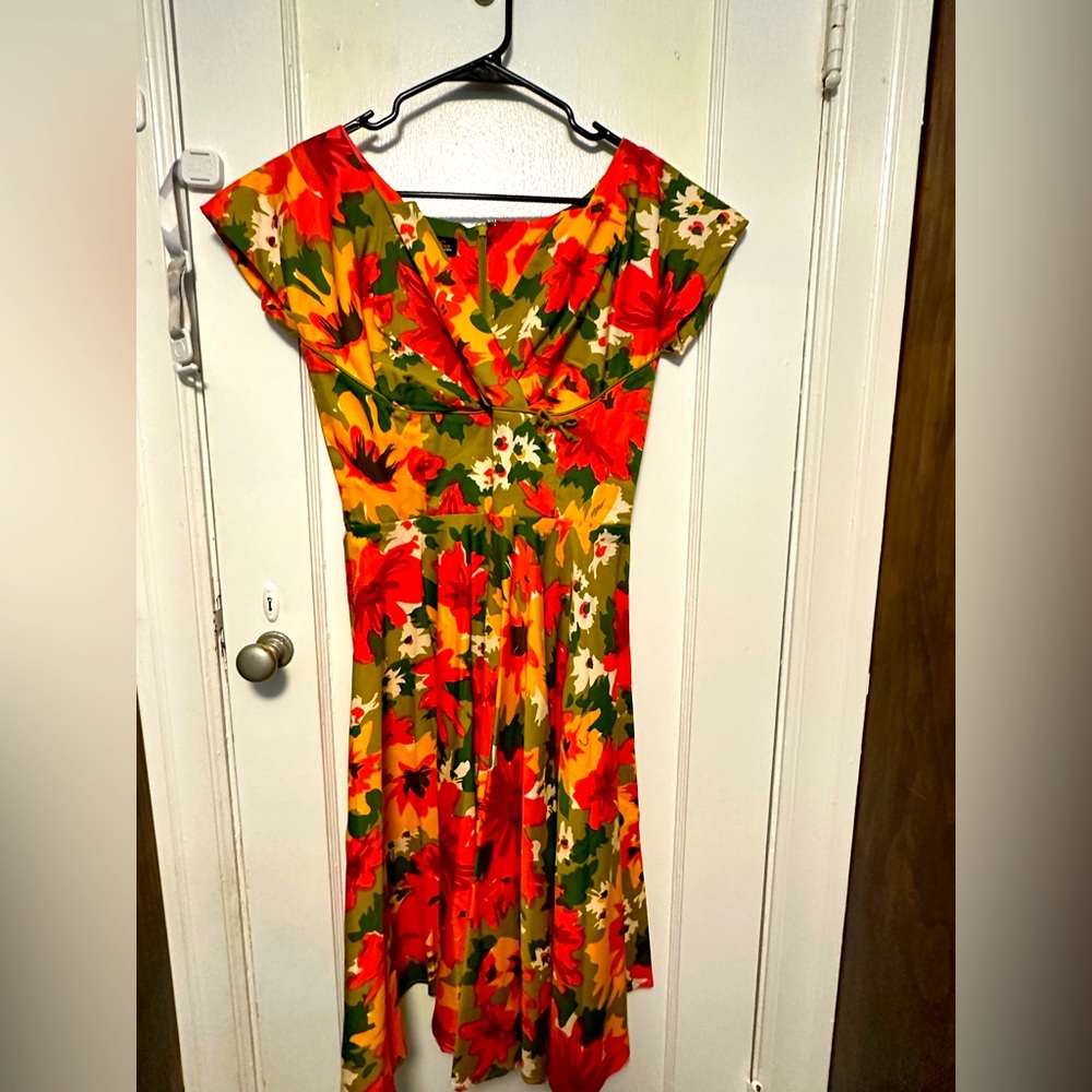 Trashy Diva Dayglow Floral Dress